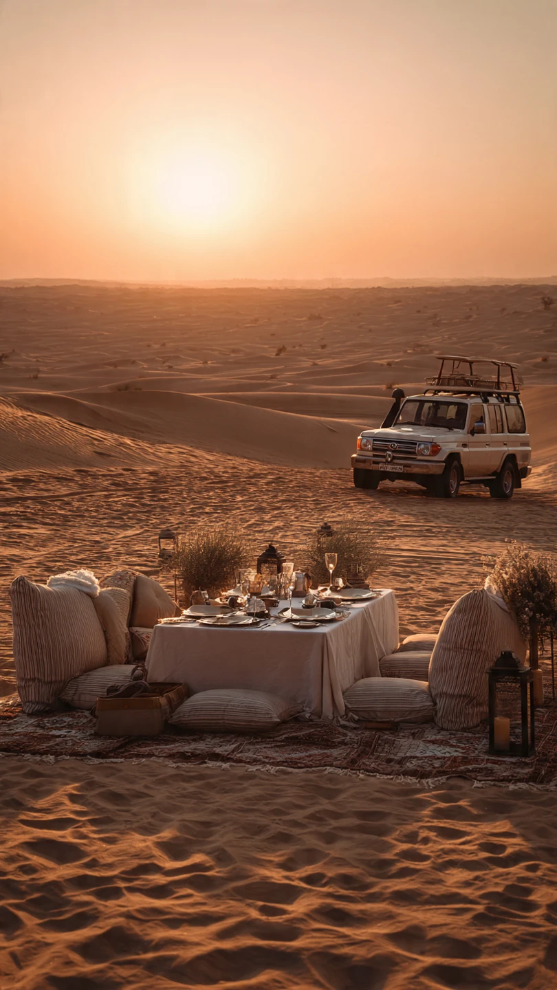 Morning Desert Safari Dubai - Sunrise adventure